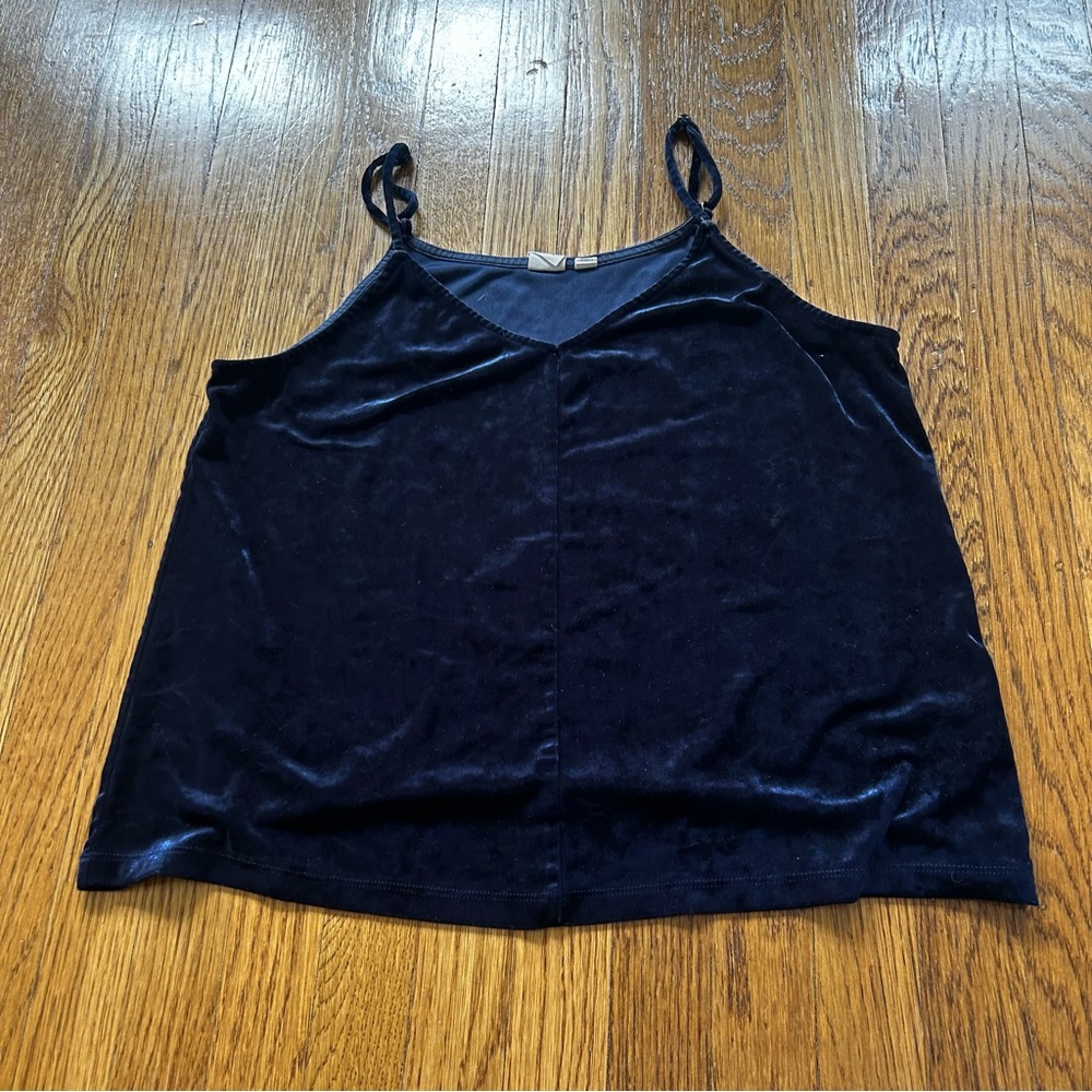 Blue Velvet Camisole - Picture 1 of 4